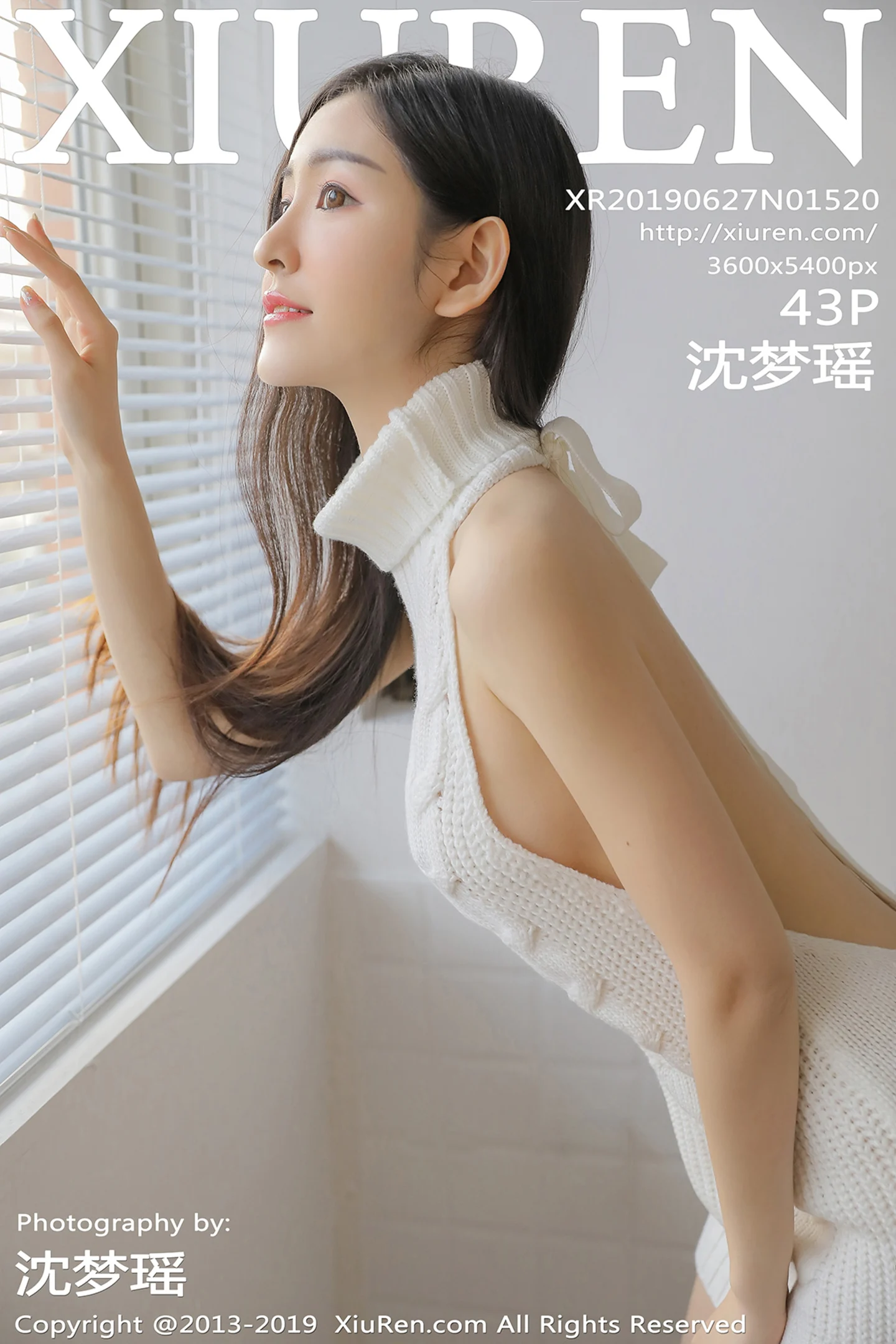 [XiuRen秀人网]No.1520_嫩模沈梦瑶私房雪白开背毛衣+红色高叉连体衣完美诱惑写真43P-秀人网 - XiuRen.Pro